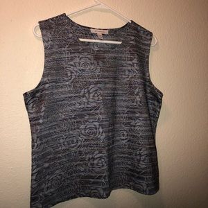 JM Collection Sleeveless Top